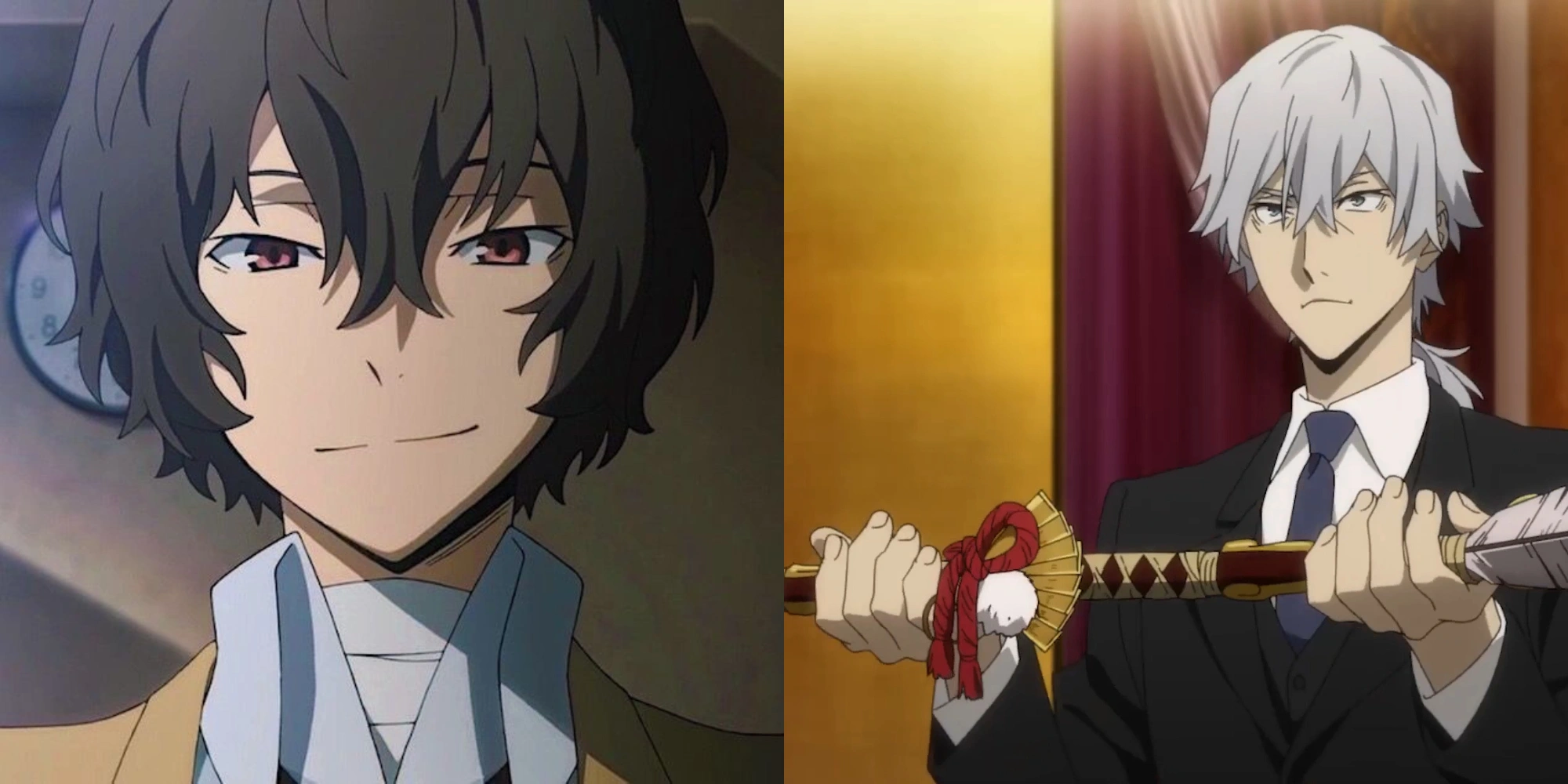The Armed Detective Agency facing off against the Port Mafia