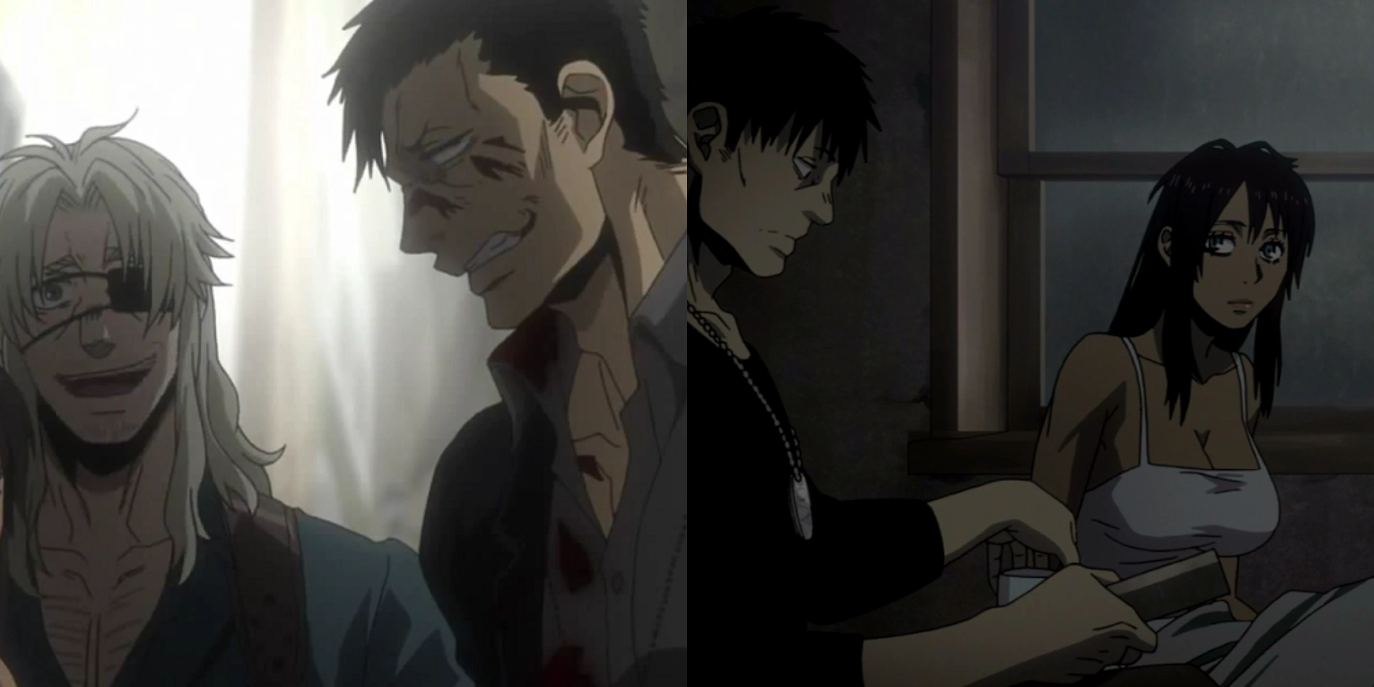 Worick and Nicolas as the Handymen in the crime-ridden city of Ergastulum